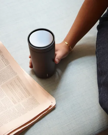 To Go Click Mumin κούπα 0,2 l - Soft black - Stelton