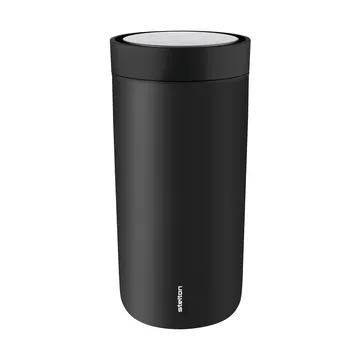 To Go Click Mumin κούπα 0,4 l - Soft black - Stelton