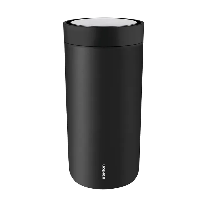 To Go Click Mumin κούπα 0,4 l - Soft black - Stelton