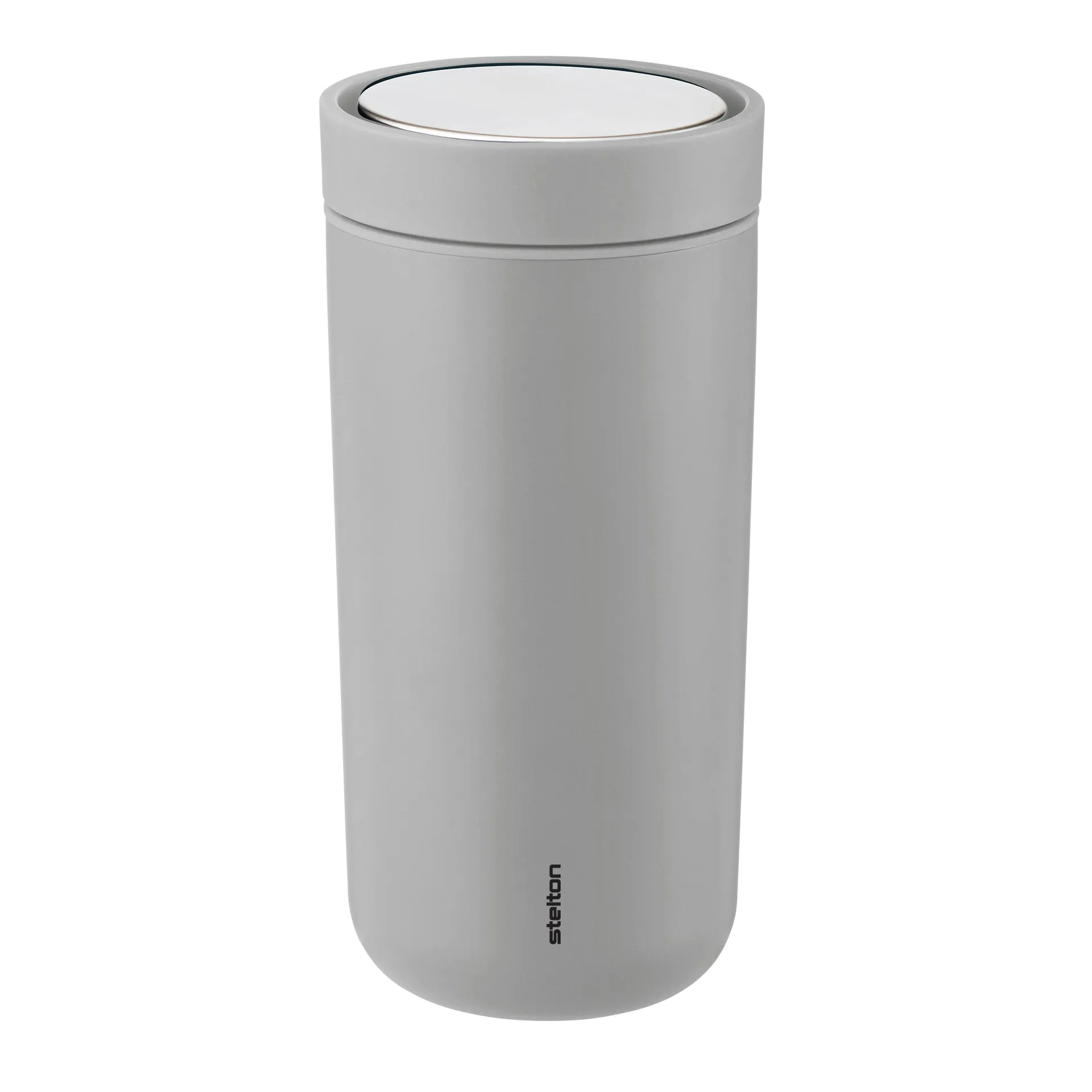 To Go Click Mumin κούπα 0,4 l, ματ ανοιχτό γκρι Stelton