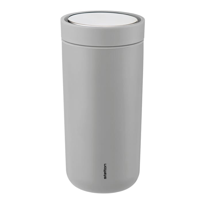 To Go Click Mumin κούπα 0,4 l - ματ ανοιχτό γκρι - Stelton