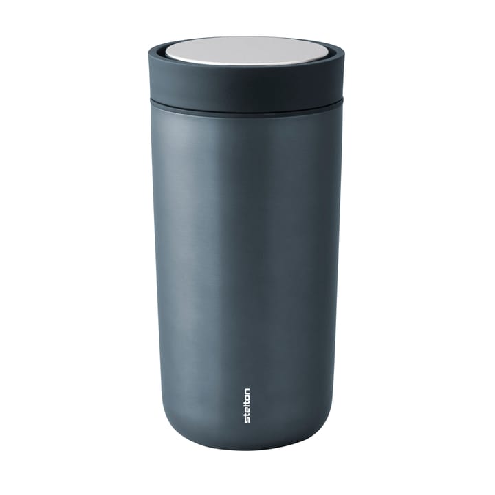 To Go Click Mumin κούπα 0,4 l - μπλε μεταλλικό - Stelton