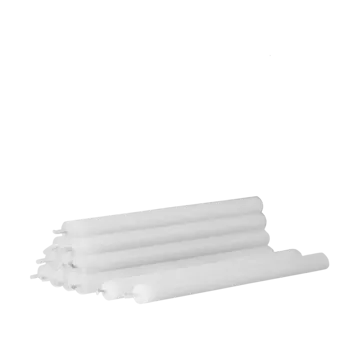 Nagel κεριά Συσκευασία 12 τεμαχίων - λευκό - STOFF