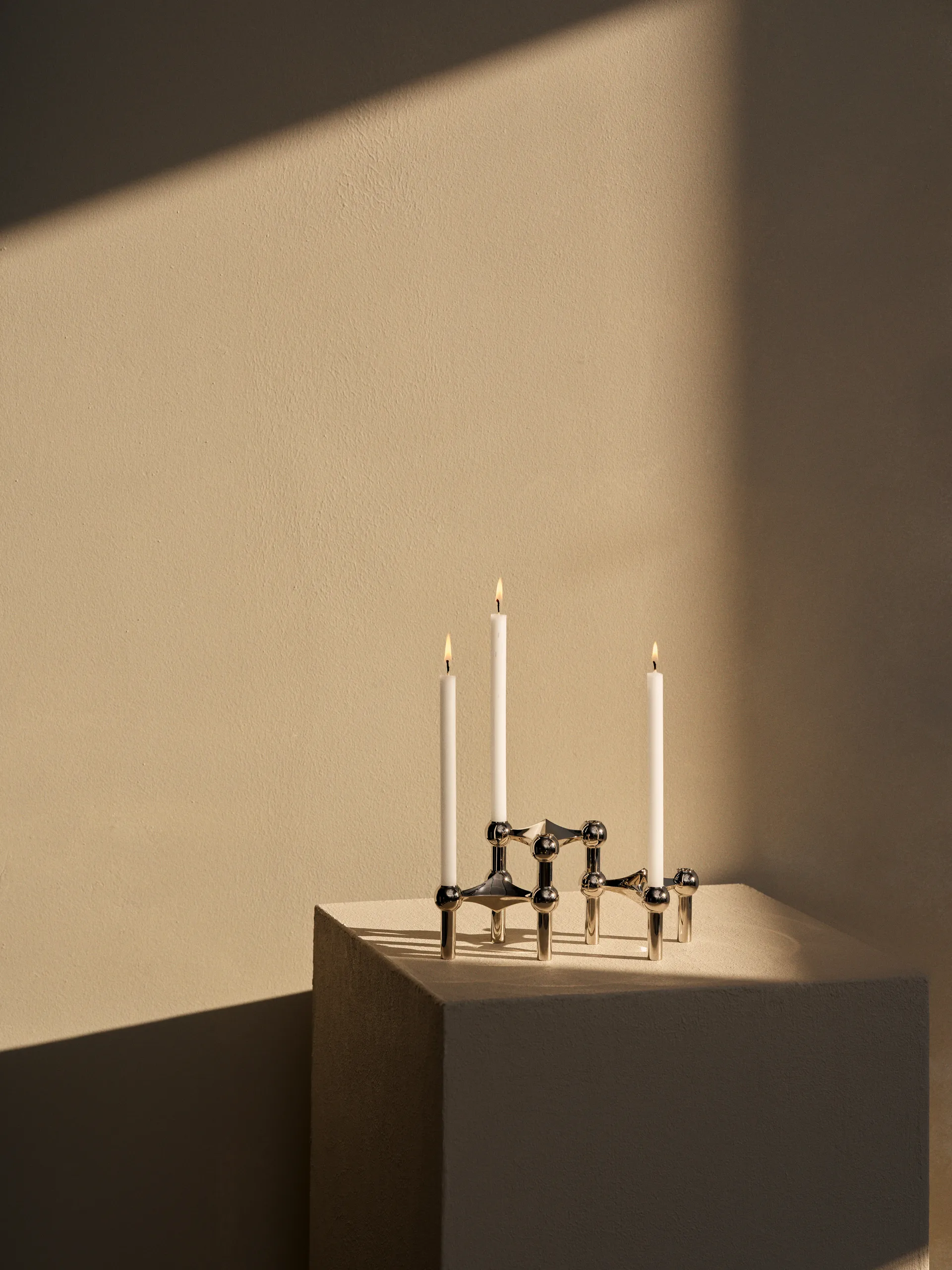 Nagel κεριά Συσκευασία 12 τεμαχίων, λευκό STOFF