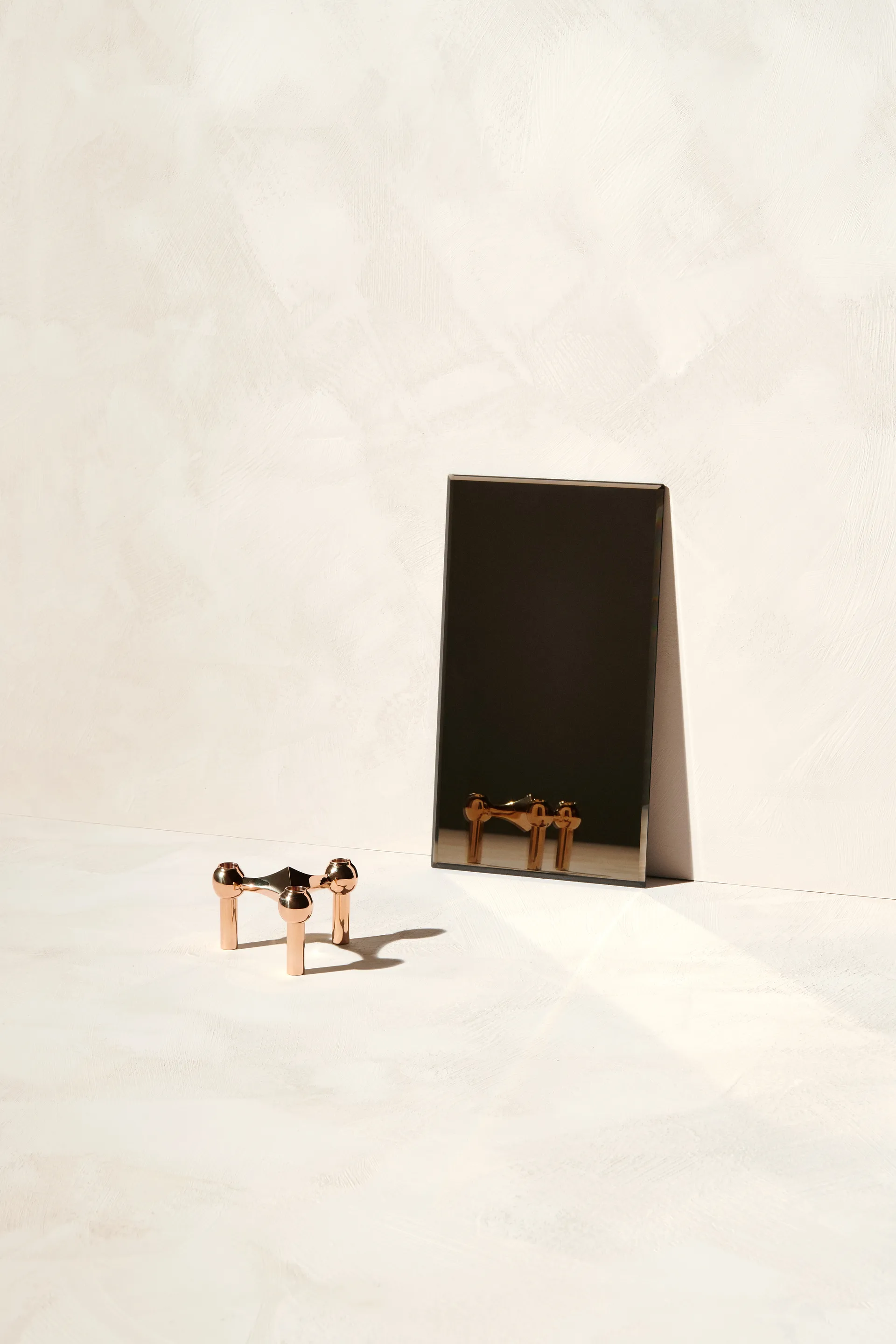 Nagel κηροπήγιο, Ροζέ χρυσαφί STOFF Nagel