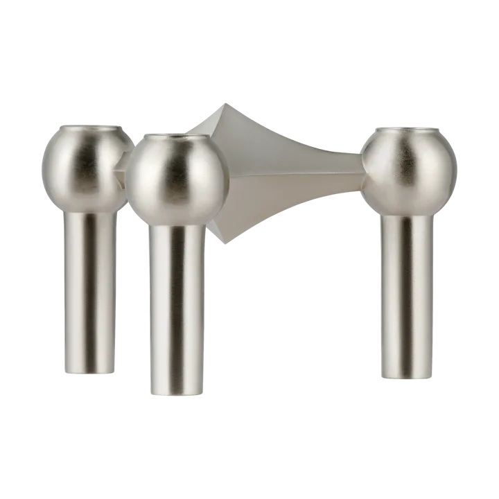 Nagel κηροπήγιο - Βουρτσισμένο χρώμιο - STOFF Nagel