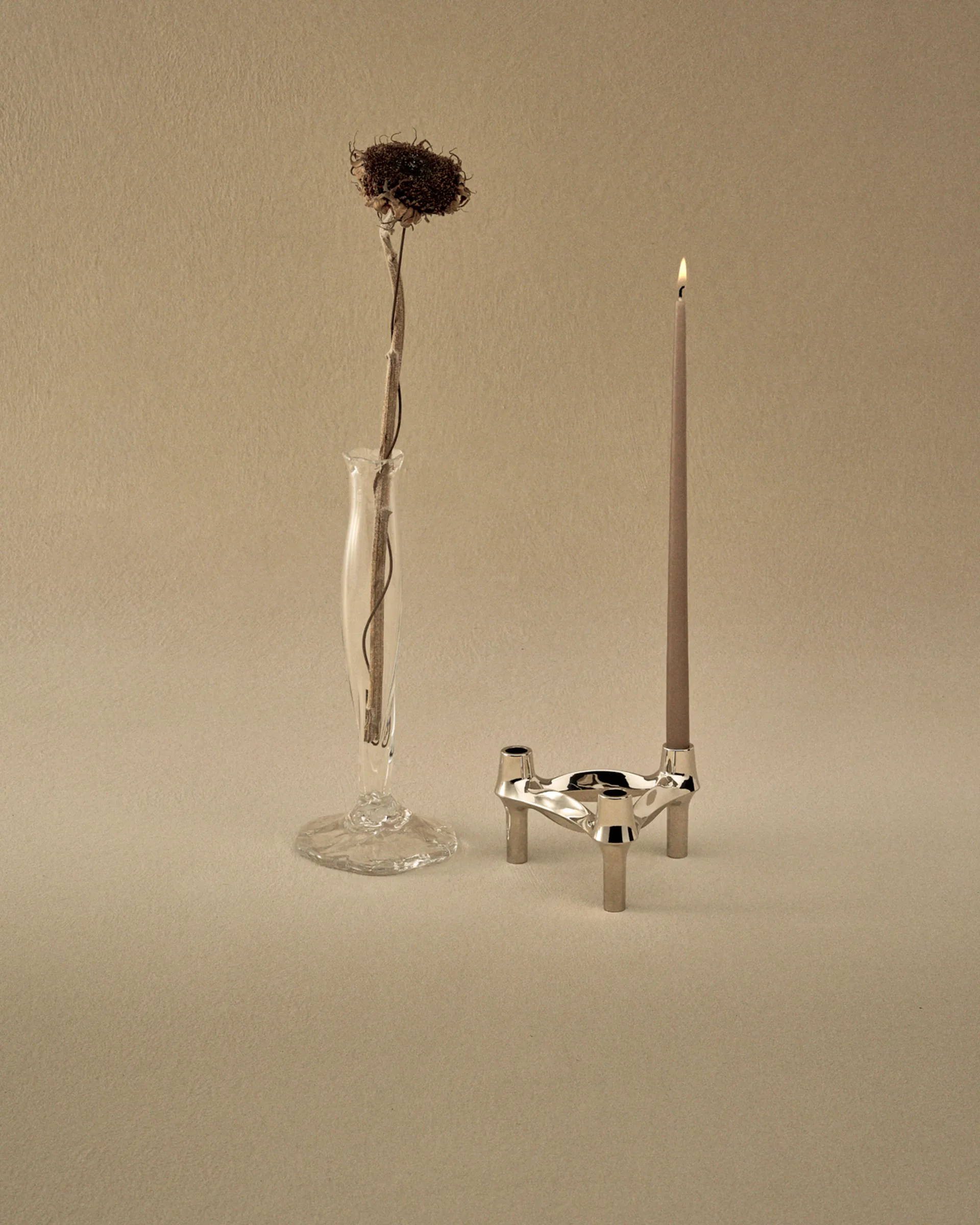 Κηροπήγιο STOFF ΒΜF, Χρώμιο STOFF Nagel