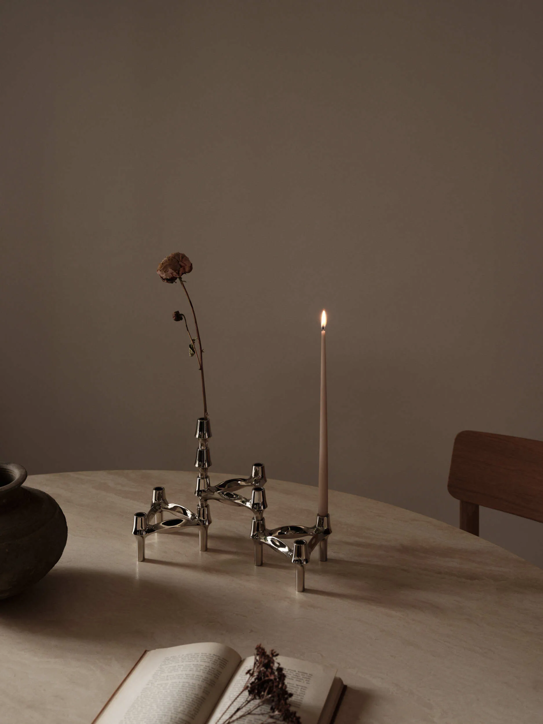 STOFF Nagel BMF Βάζο , Χρώμιο STOFF Nagel