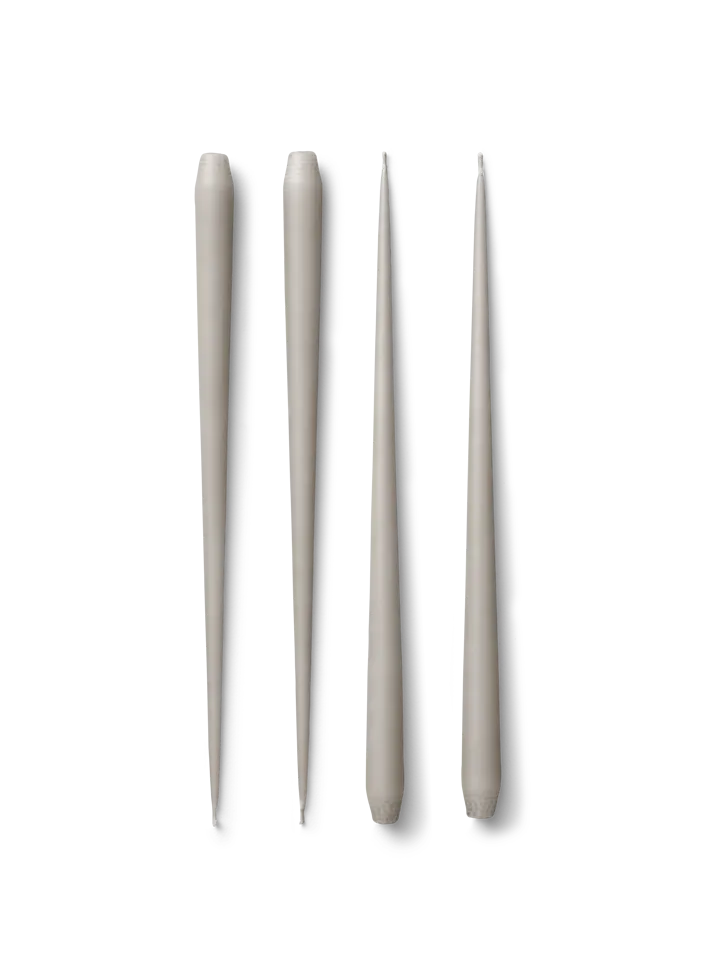 STOFF Nagel αντίκα κεριά από ester & erik large 4-pack - Sand - STOFF Nagel