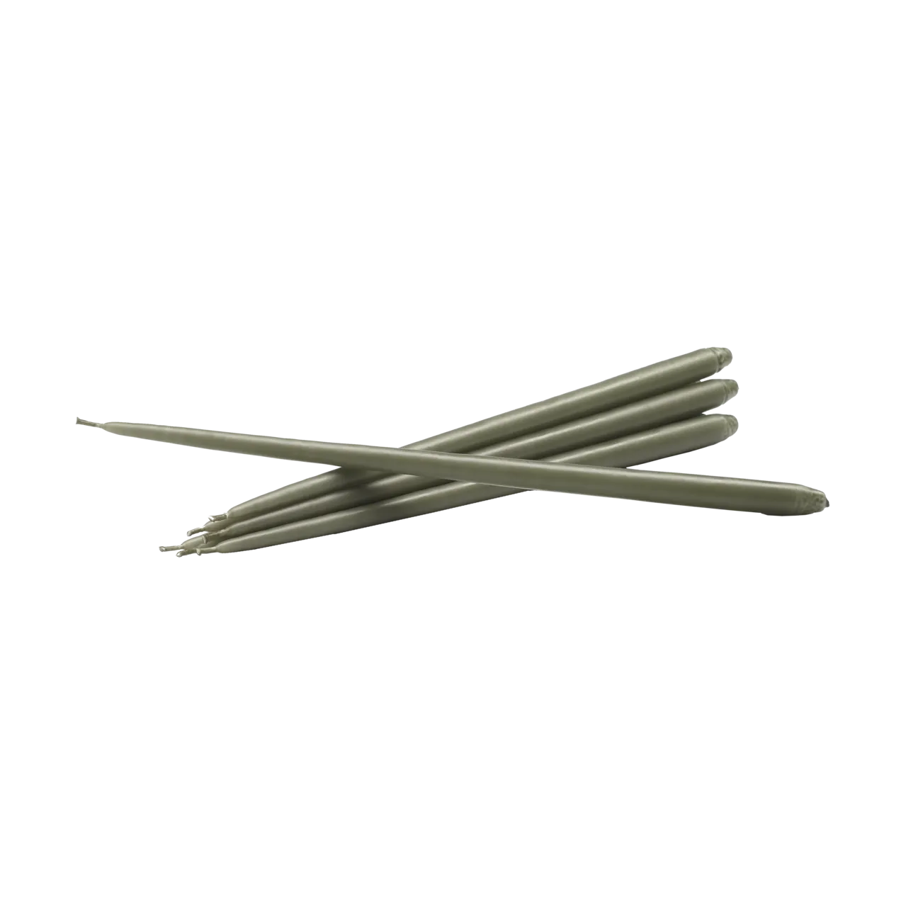 STOFF Nagel αντίκα κεριά από ester & erik large 6-pack, Σκονισμένο πράσινο STOFF Nagel