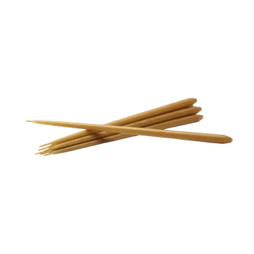 STOFF Nagel αντίκα κεριά από ester & erik large 6-pack - κεχριμπάρι - STOFF Nagel