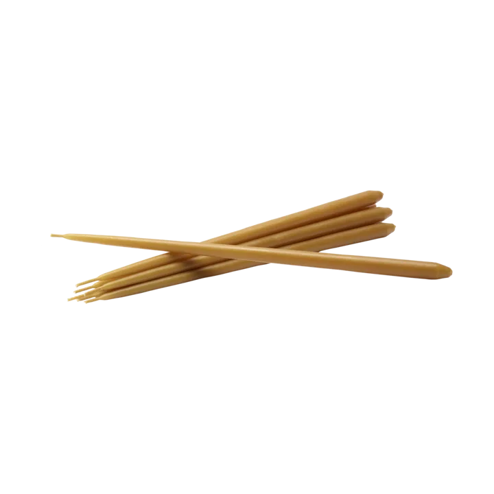 STOFF Nagel αντίκα κεριά από ester & erik large 6-pack - κεχριμπάρι - STOFF Nagel