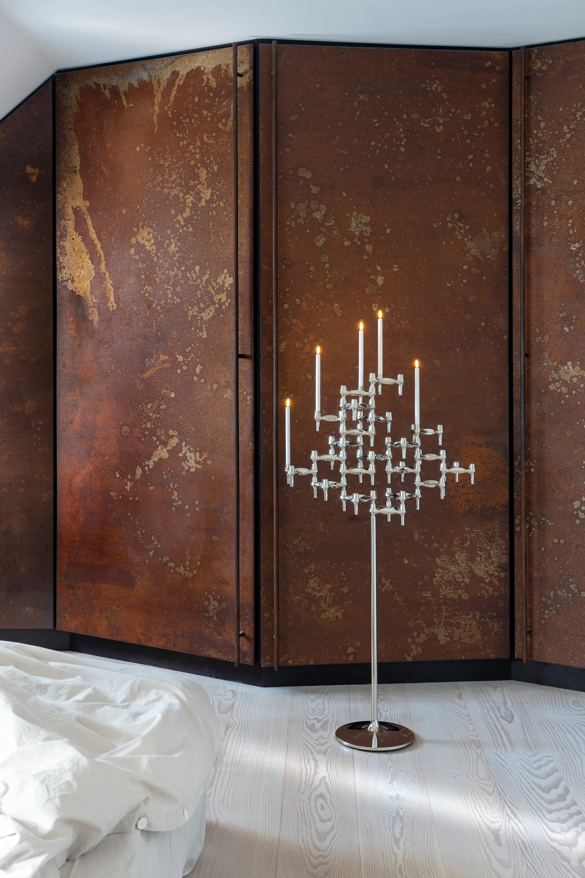 STOFF Nagel LED φωτιστικό από Uyuni Lighting συσκευασία 2 τεμαχίων, λευκό STOFF Nagel