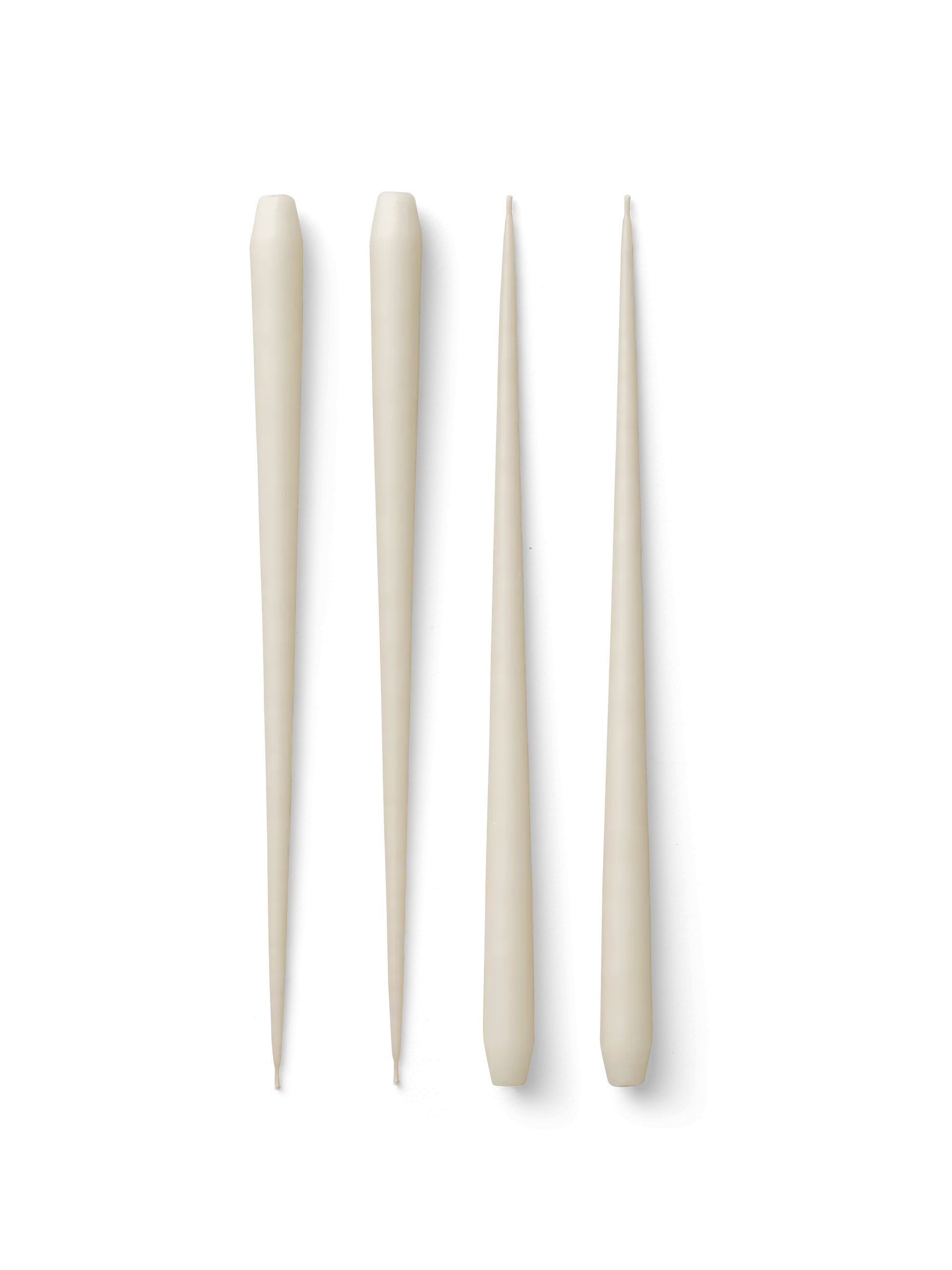 STOFF αντίκα κεριά από ester & erik large 4-pack, Off-white STOFF