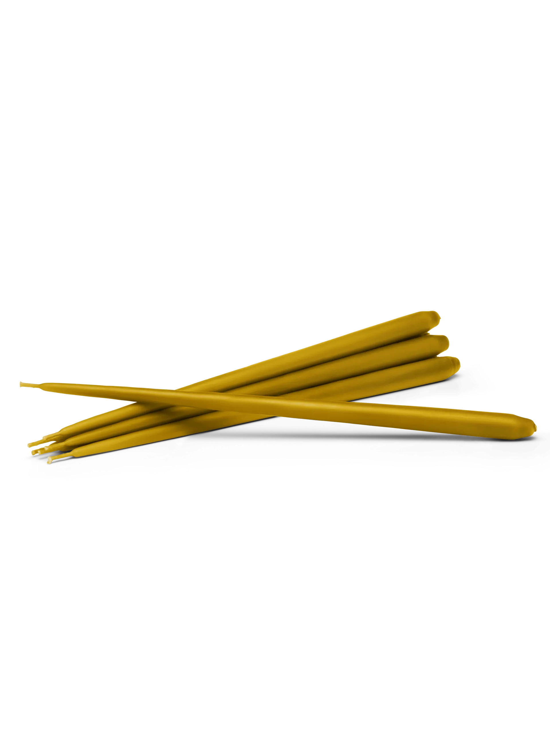 STOFF αντίκα κεριά από ester & erik large 6-pack, Mustard STOFF