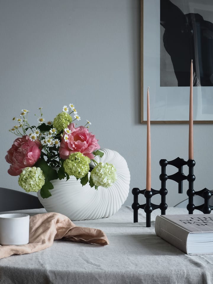 STOFF αντίκα κεριά από ester & erik large 6-pack, σ�κονισμένο τριανταφυλλί STOFF
