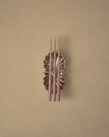 STOFF αντίκα κεριά από ester & erik large 6-pack - Απαλό τριανταφυλλί - STOFF