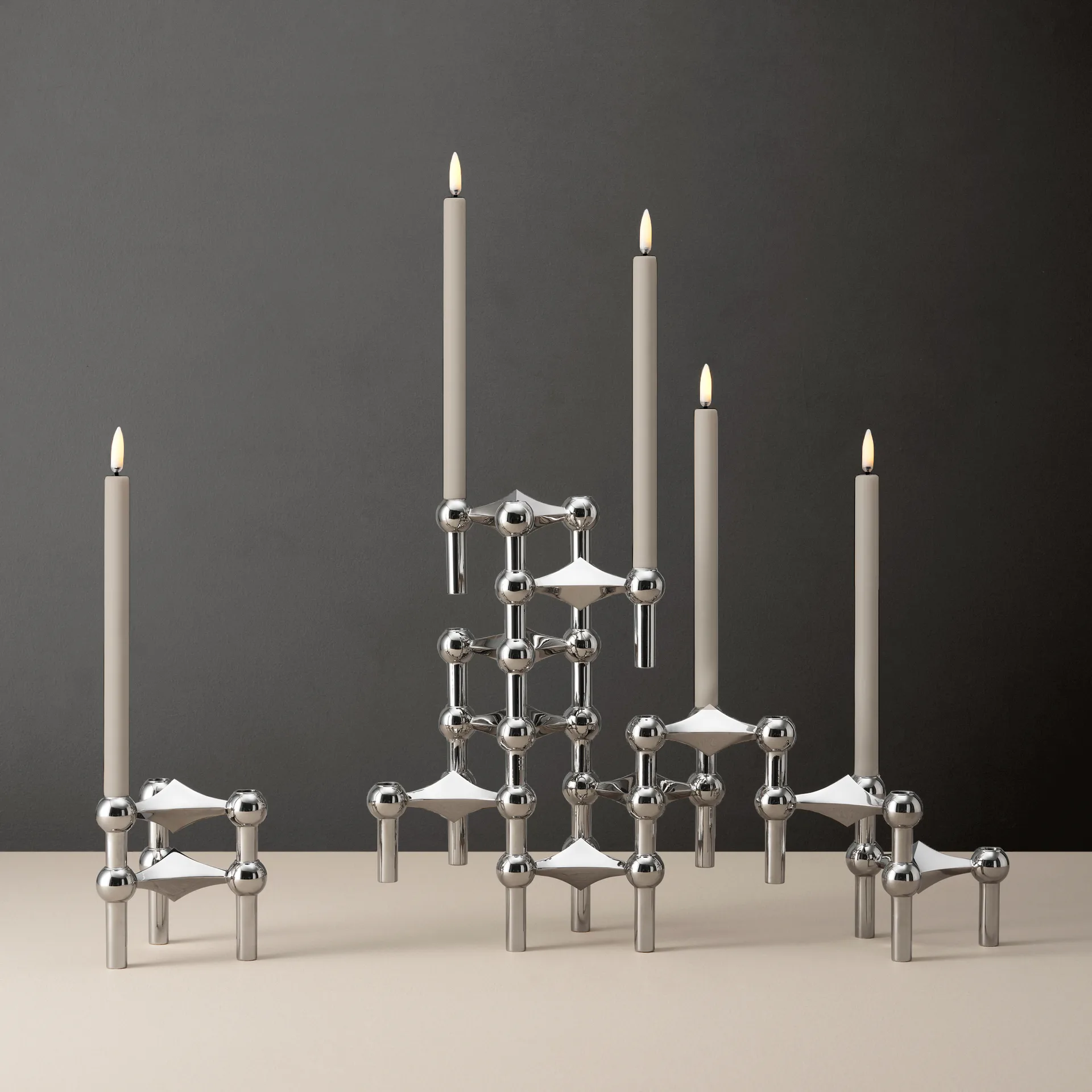 STOFF LED φωτιστικό από Uyuni Lighting συσκευασία 2 τεμαχίων, Άμμος STOFF