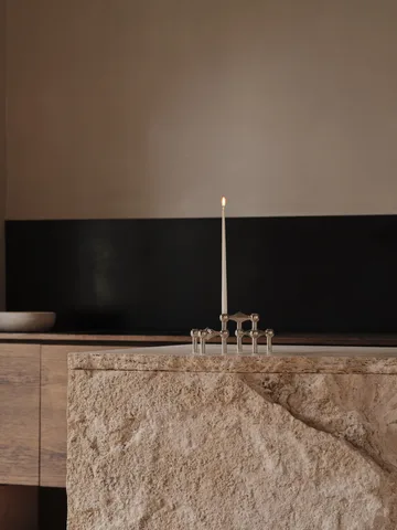 STOFF Nagel βάση κεριού + κεριά Συσκευασία 12 τεμαχίων - undefined - STOFF