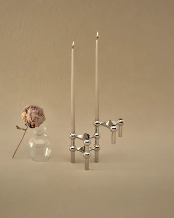 STOFF Nagel βάση κεριού συσκευασία 3 τεμαχίων - χρώμιο - STOFF