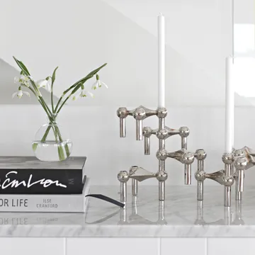 STOFF Nagel κηροπήγιο συσκευασία 6 τεμαχίων - Χρώμιο - undefined - STOFF