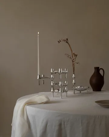 Διακοσμητικός κηροπήγιο STOFF Nagel BMF 3 τεμαχίων - Χρώμιο - STOFF