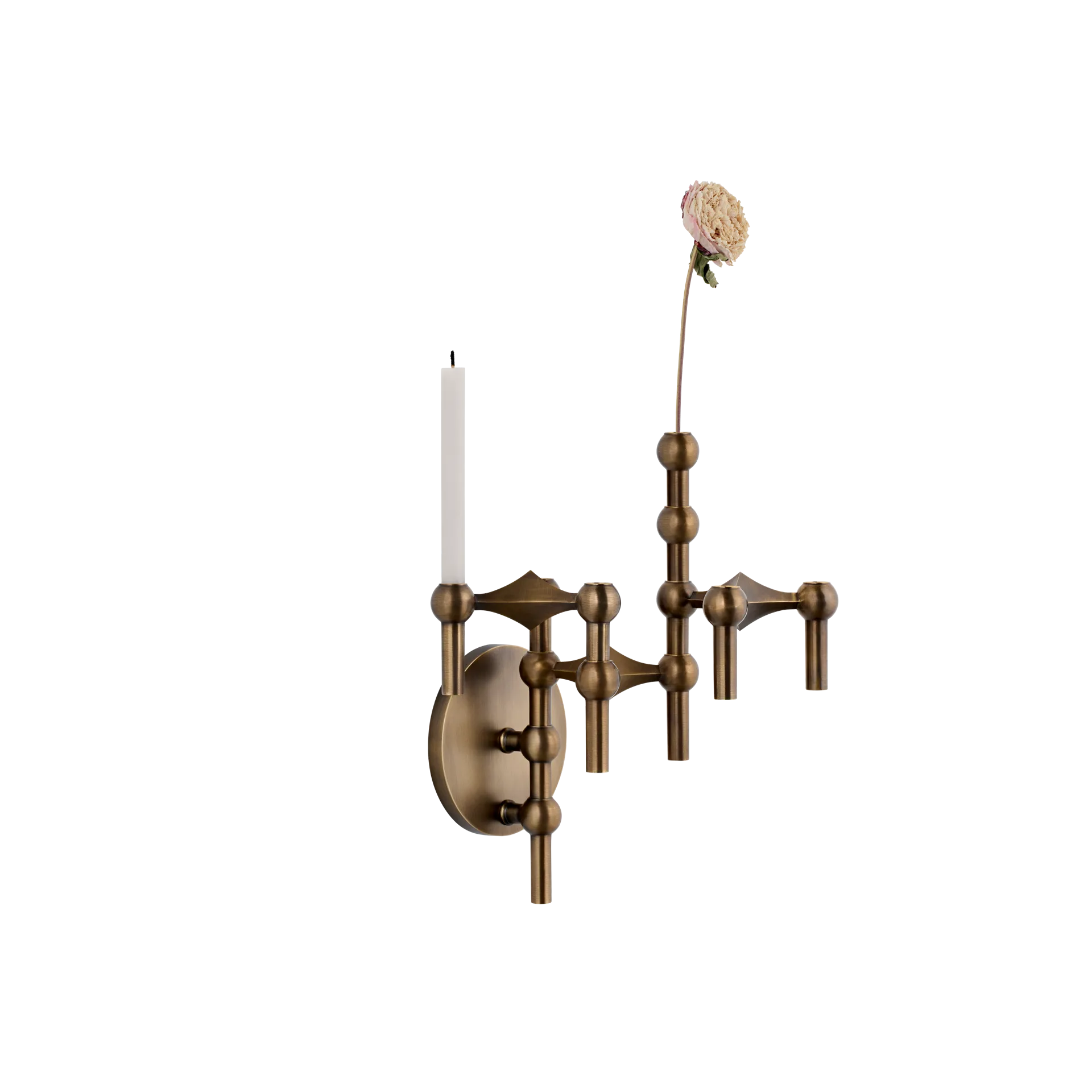 STOFF Nagel Kηροπήγιο τοίχου, Bronzed brass STOFF
