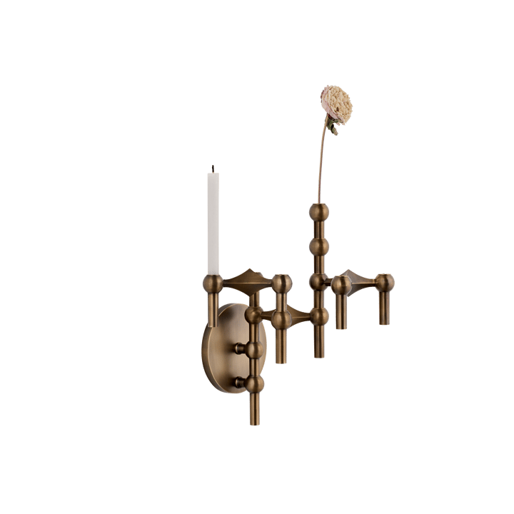 STOFF Nagel Kηροπήγιο τοίχου, Bronzed brass STOFF