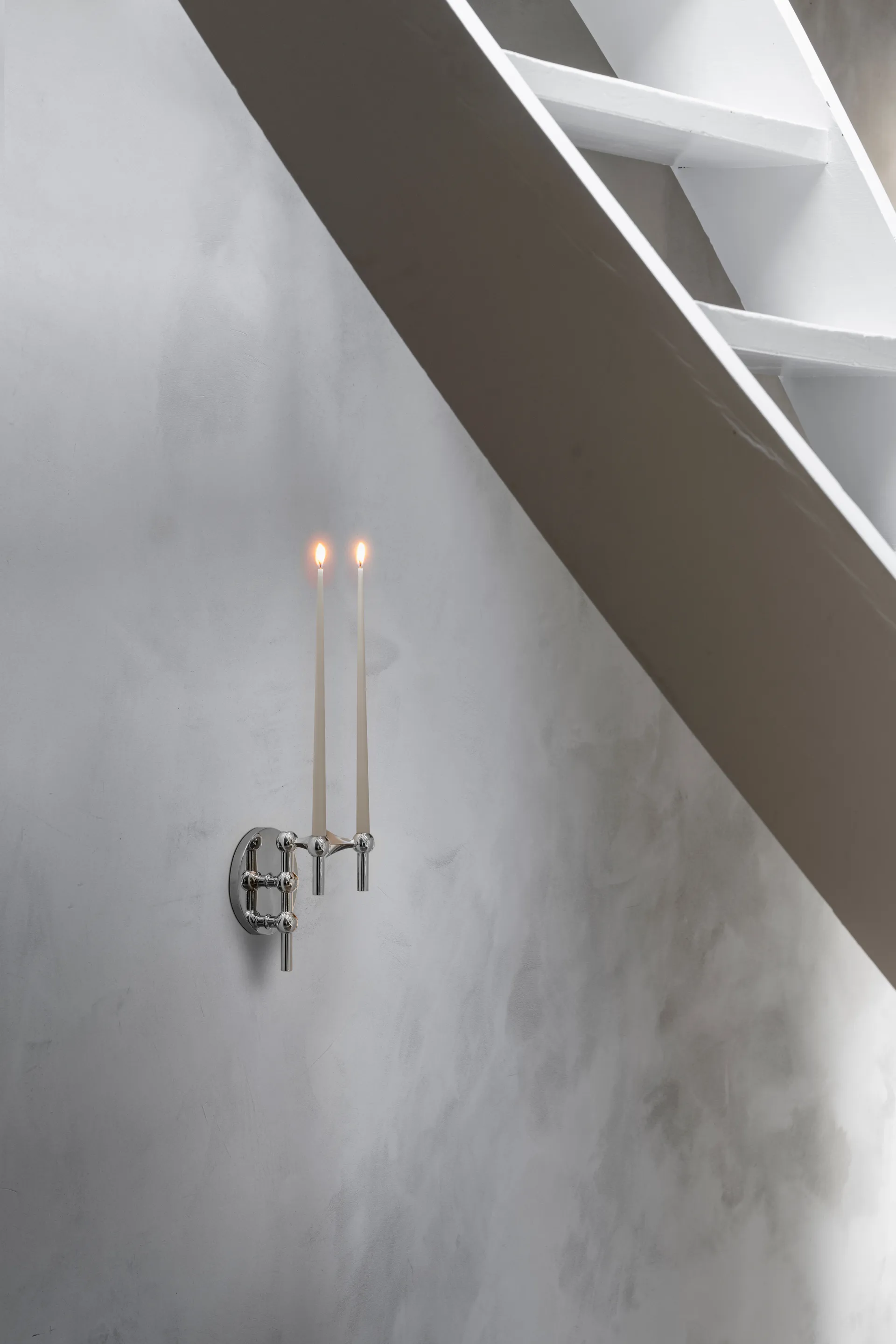 STOFF Nagel Kηροπήγιο τοίχου, Χρώμιο STOFF