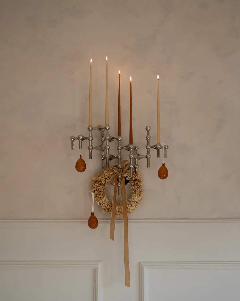 STOFF Nagel Kηροπήγιο τοίχου, Χρώμιο STOFF