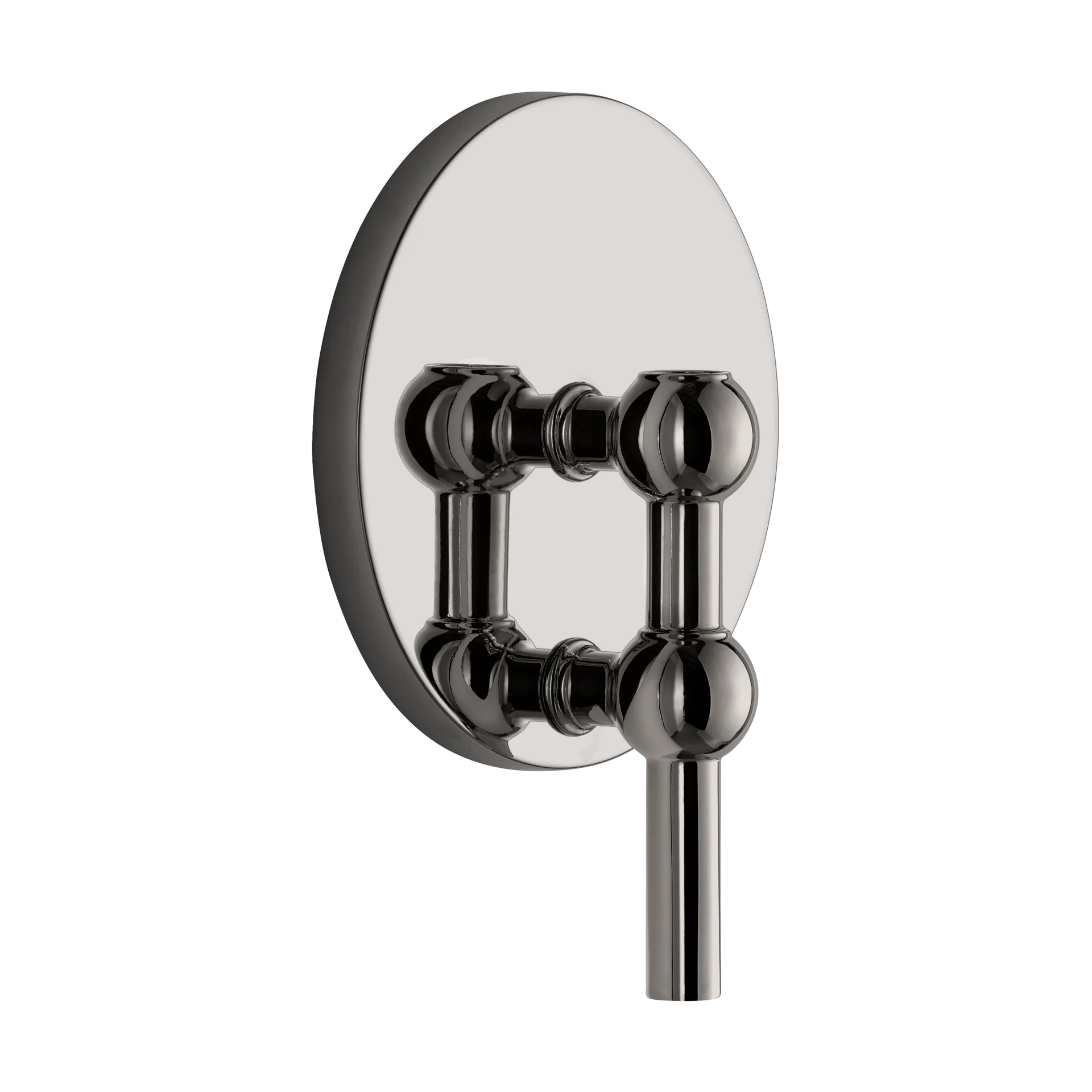 STOFF Nagel Kηροπήγιο τοίχου, Μαύρο χρώμιο STOFF