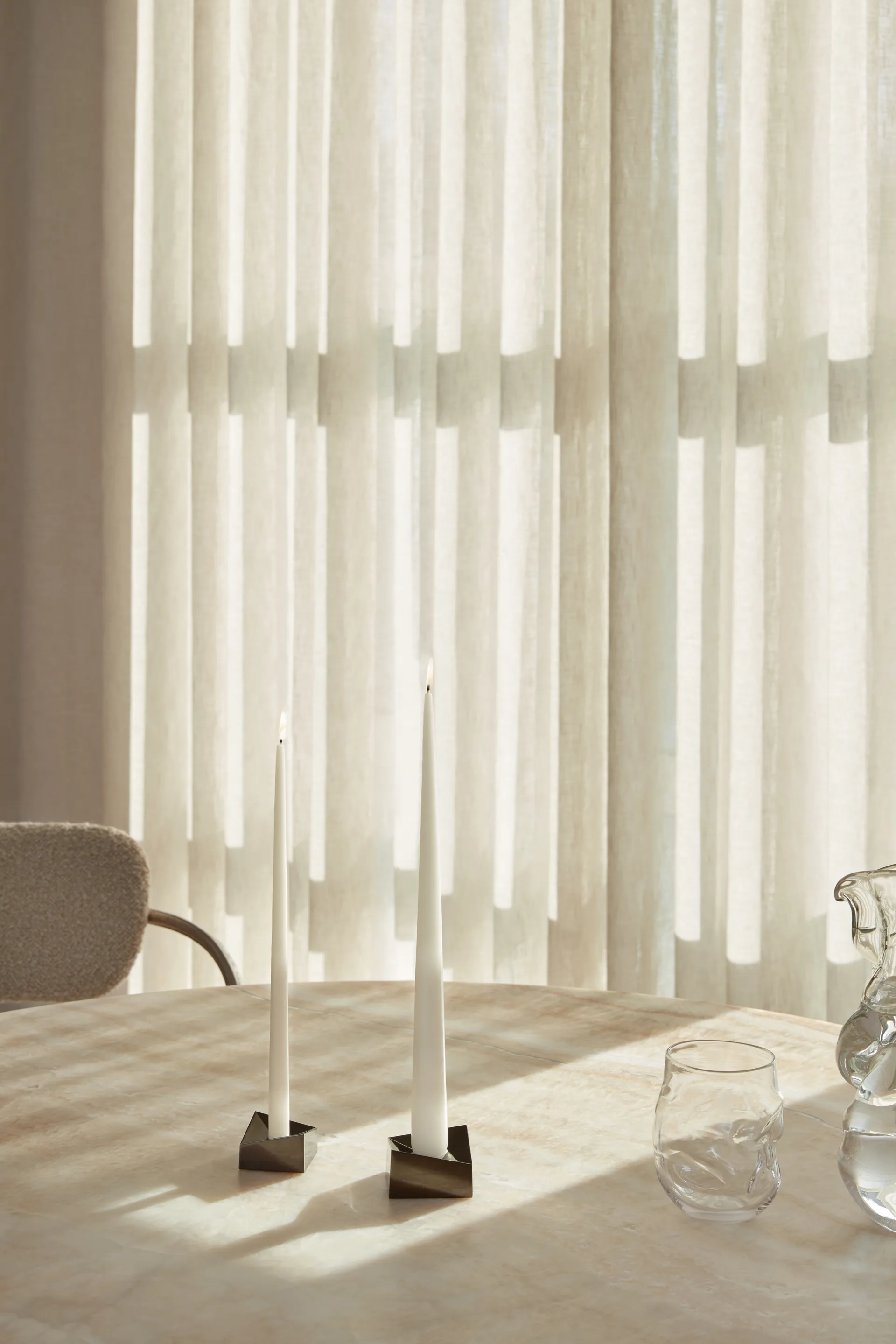 Κερί STOFF Nagel Reflect μικρός μεγέθους 2,7 εκ., Μαύρο χρώμιο STOFF