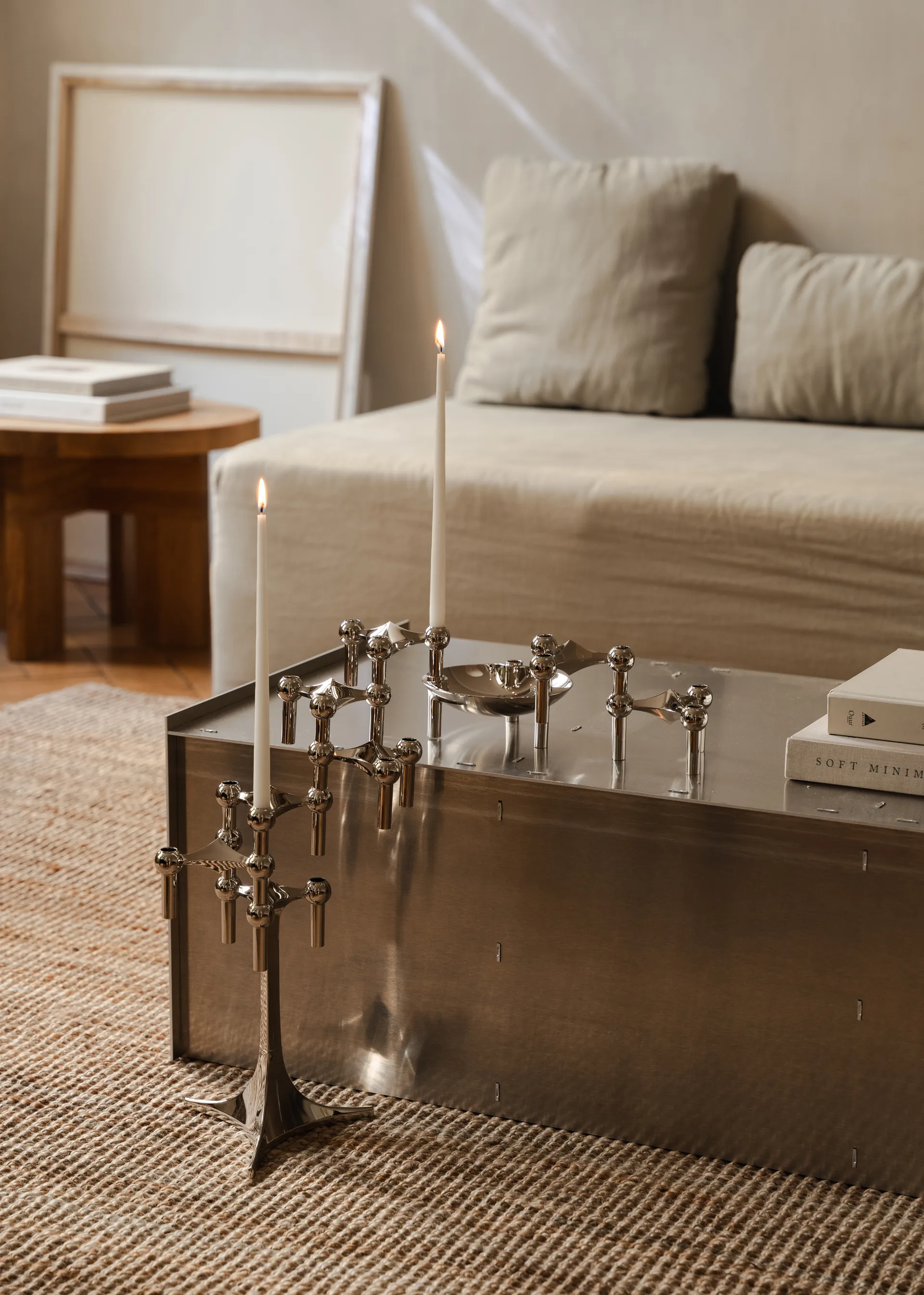 STOFF Nagel βάση κεριού, Χρώμιο STOFF