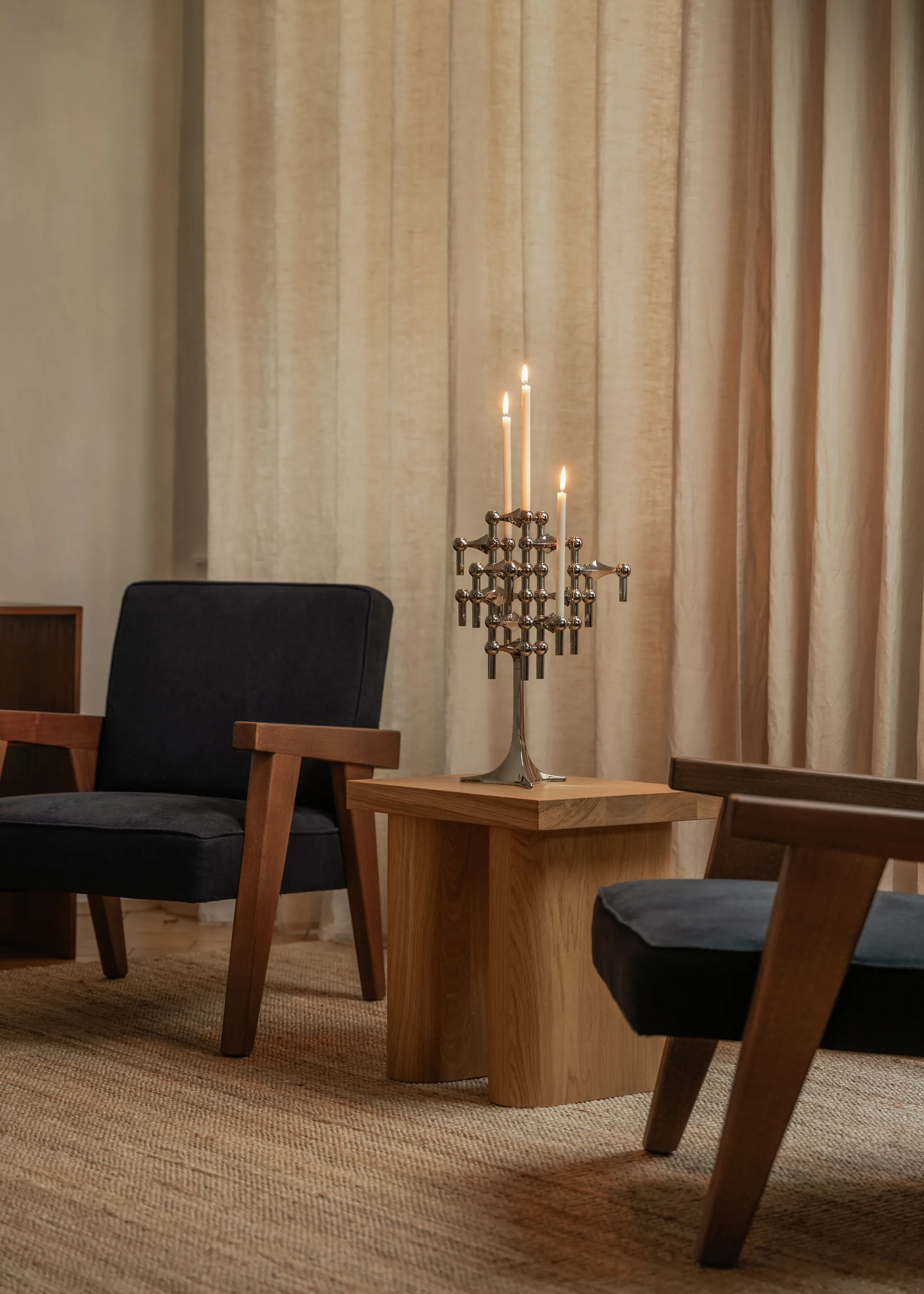 STOFF Nagel βάση κεριού, Χρώμιο STOFF