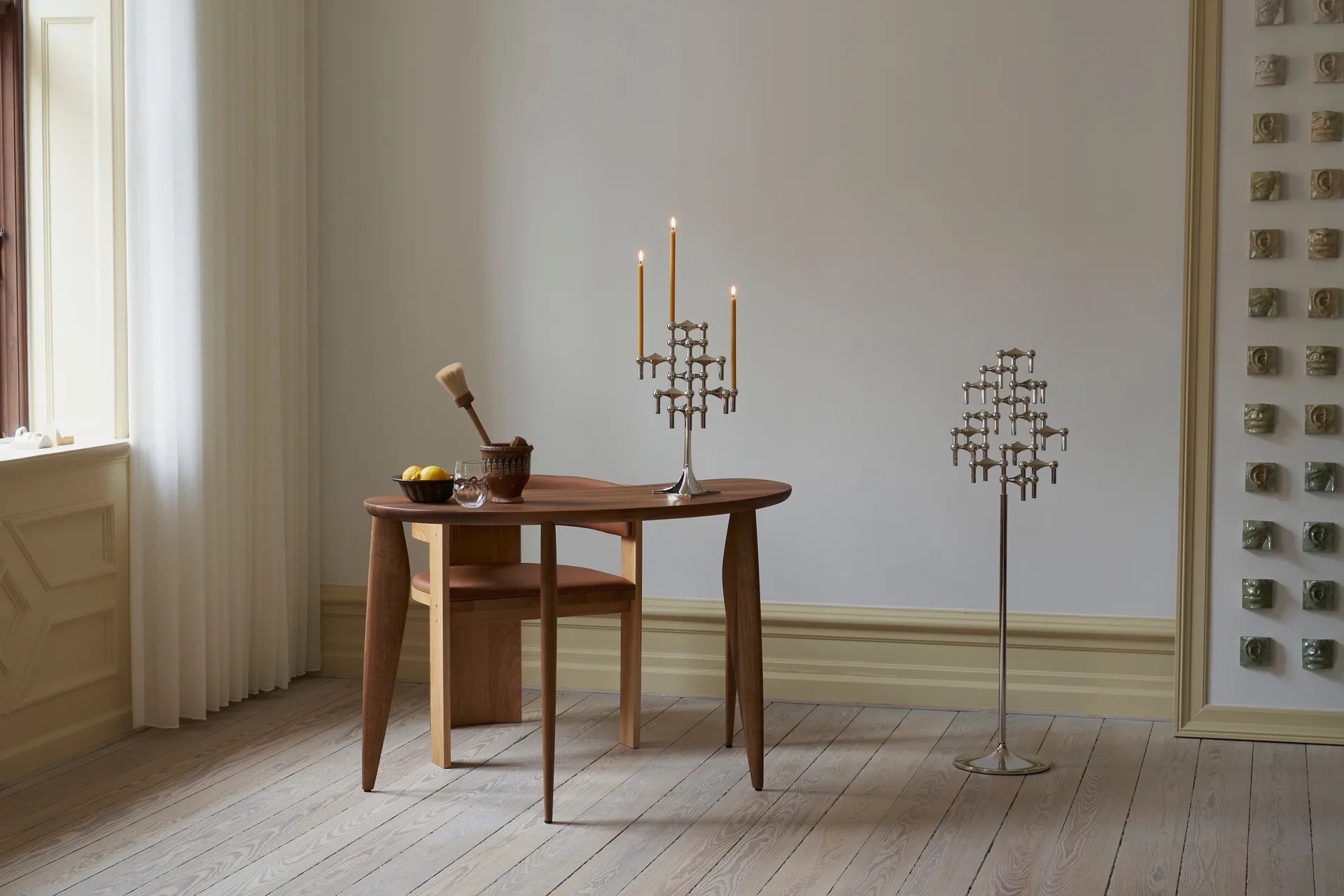 STOFF Nagel βάση κεριού, Χρώμιο STOFF