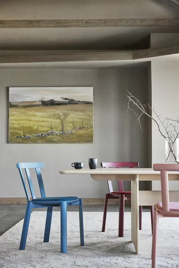 Τραπέζι Alt 320x110 cm σημύδα - Ανοιχτό ματ βερνίκι - Stolab