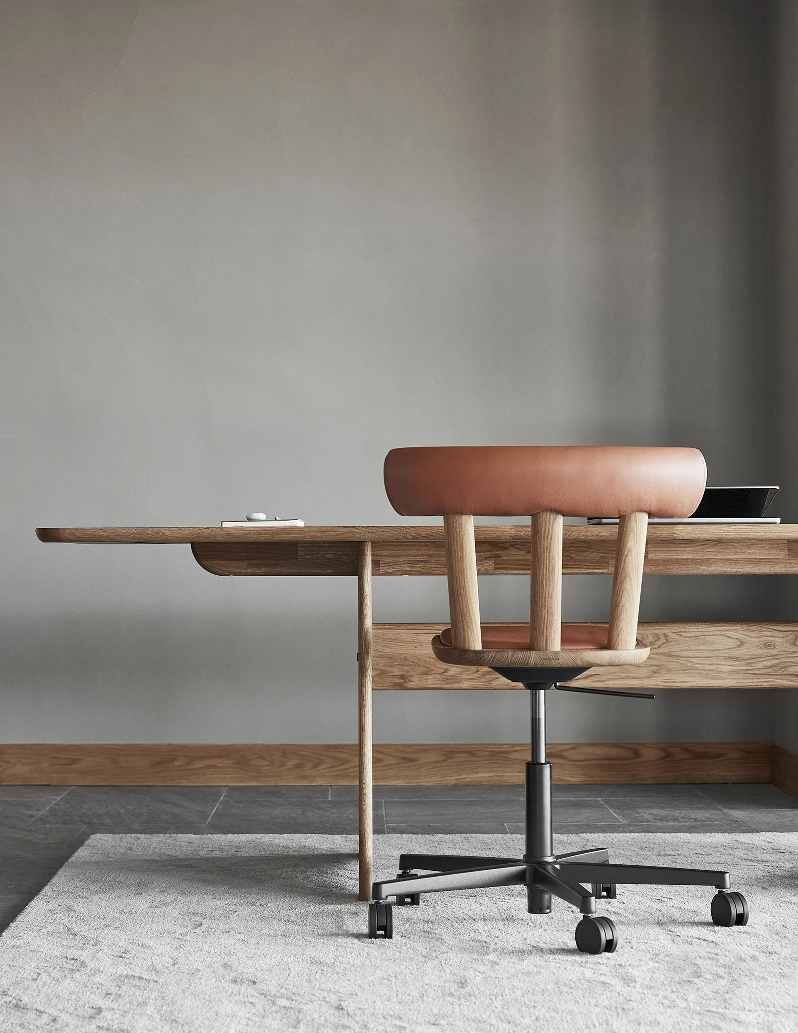 Τραπέζι Alt 90x245 cm δρυς, Φυσικό λάδι Stolab