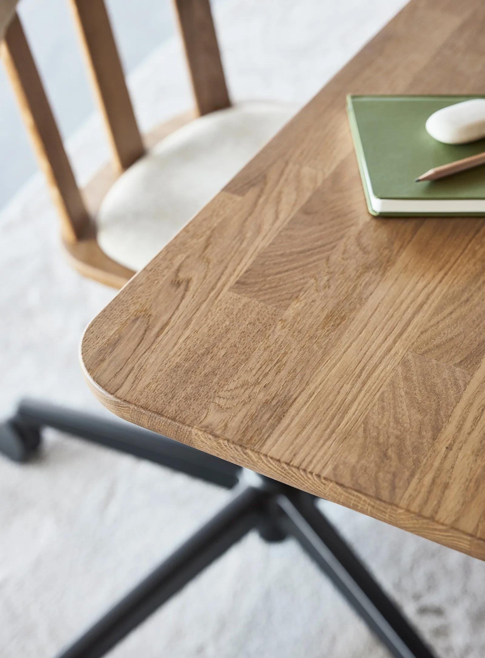 Τραπέζι Alt 90x245 cm δρυς, Φυσικό λάδι Stolab