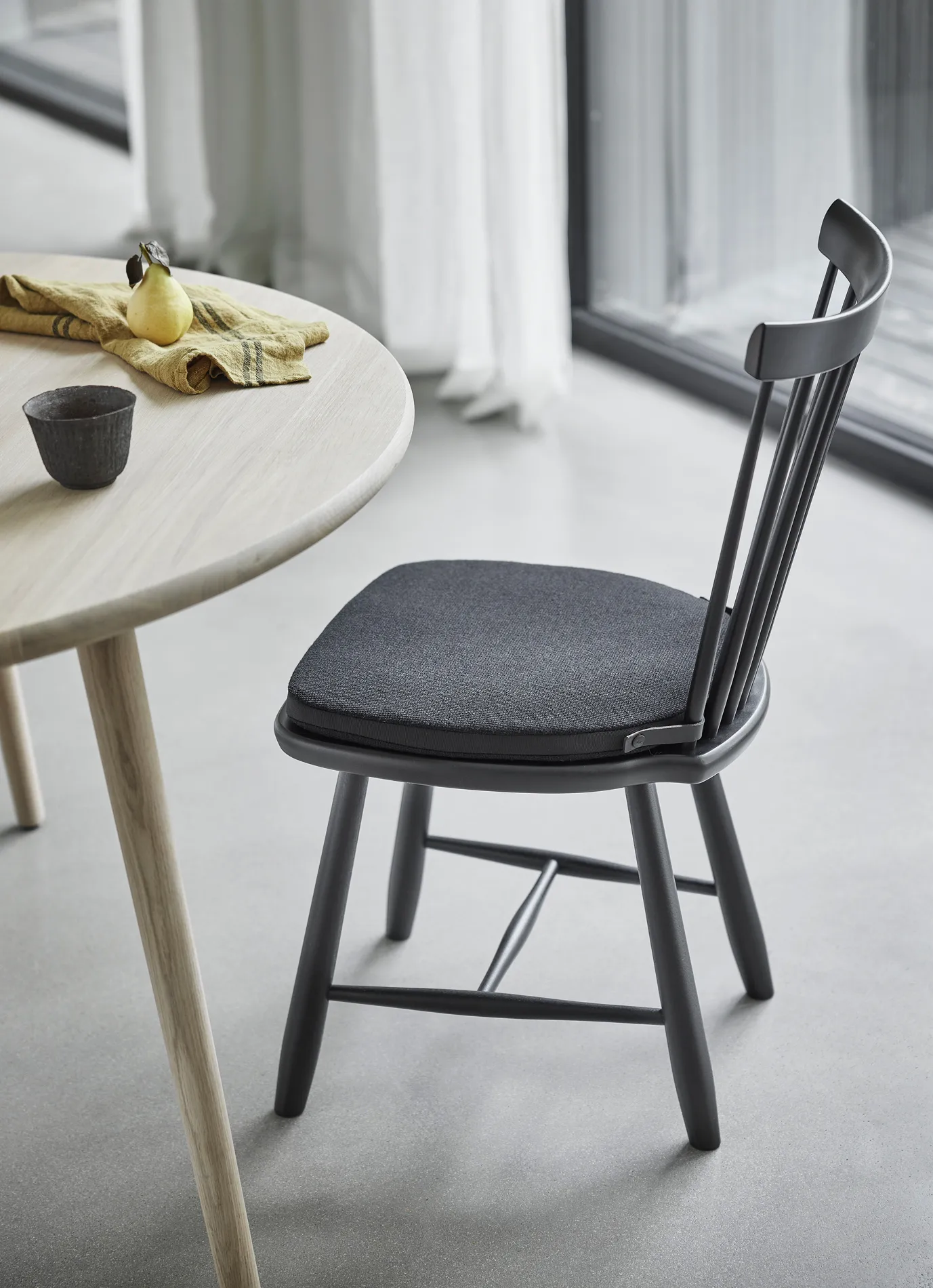 Lilla Åland μαξιλάρι καθίσματος, Black Stolab