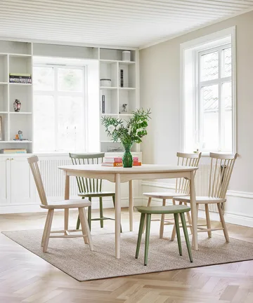 Lilla Åland καρέκλα από ξύλο δρυός - Λευκό λαδωμένο - Stolab