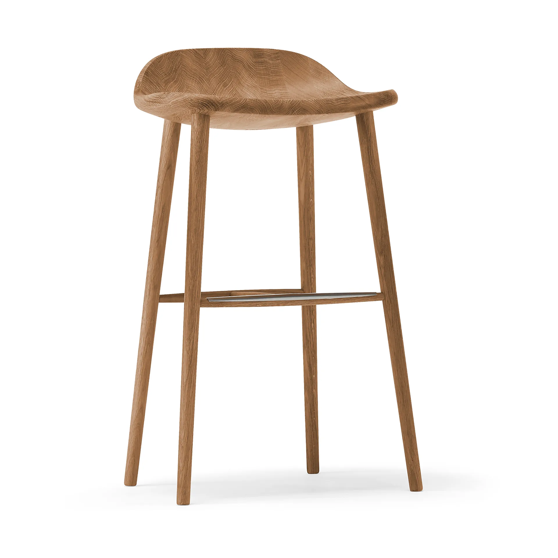 Miss Holly bar stool H78, Φυσική, λαδωμένη δρυς Stolab