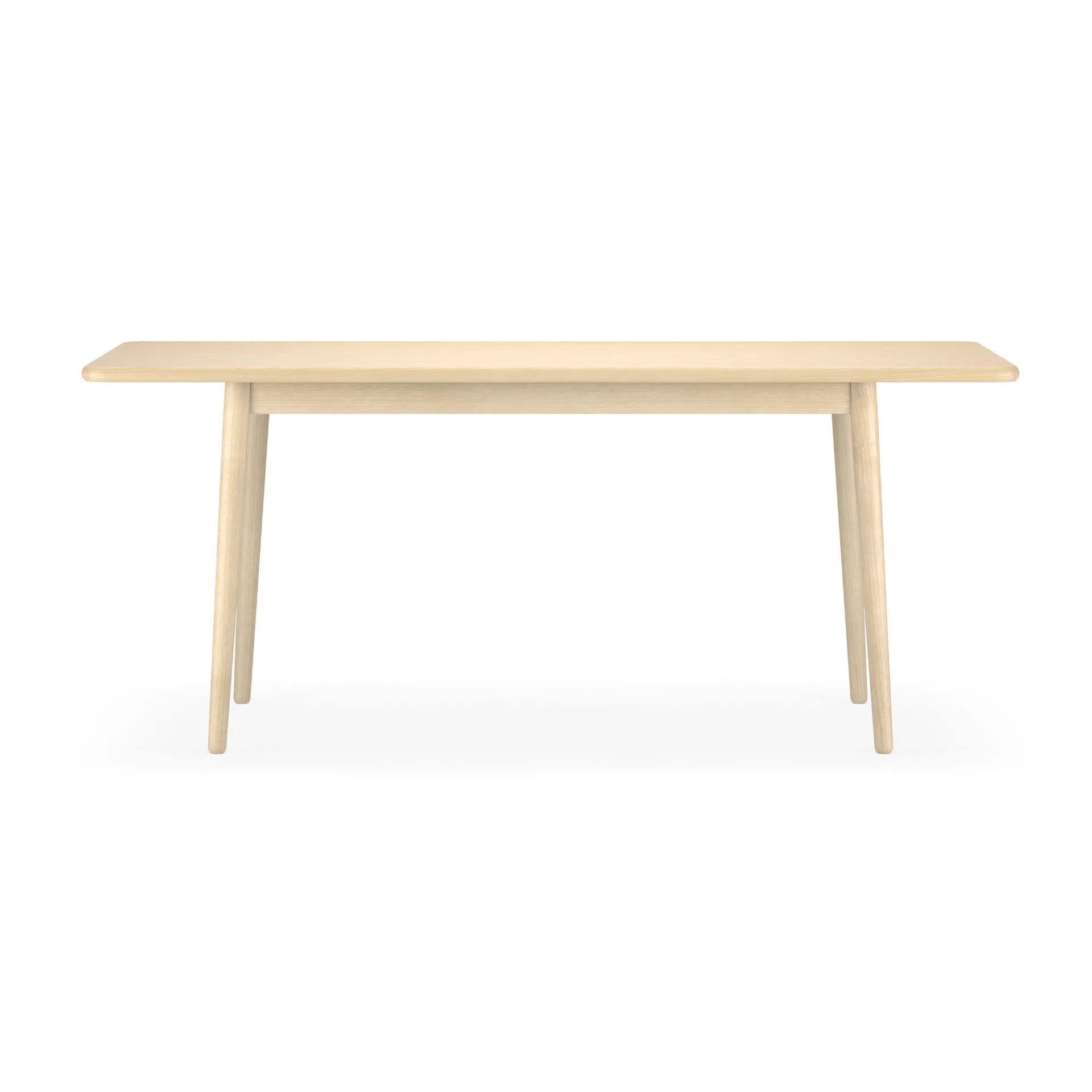 Miss Holly table 175x100 + 2 φύλλα επέκτασης 2x50 εκ, Φυσικό χρώμα, λαδωμένη σημύδα Stolab