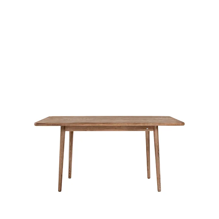Miss Holly table 175x100 + 2 φύλλα επέκτασης 2x50 εκ - Φυσική, λαδωμένη δρυς - Stolab