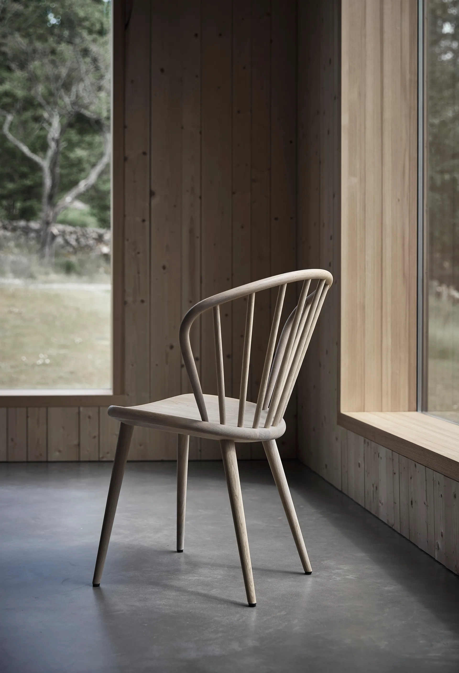 Καρέκλα, Miss Holly, Δρυς με ανοιχτόχρωμη ματ λάκα Stolab