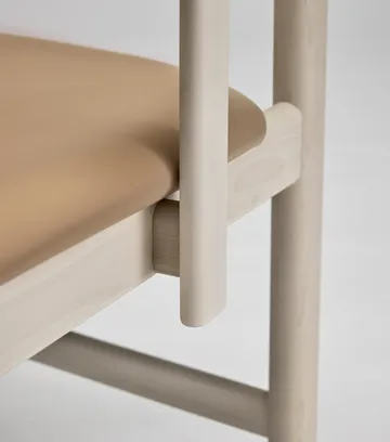 Pal πολυθρόνα - Σημύδα ανοιχτό ματ βερνίκι-Elmosoft 22030 - Stolab