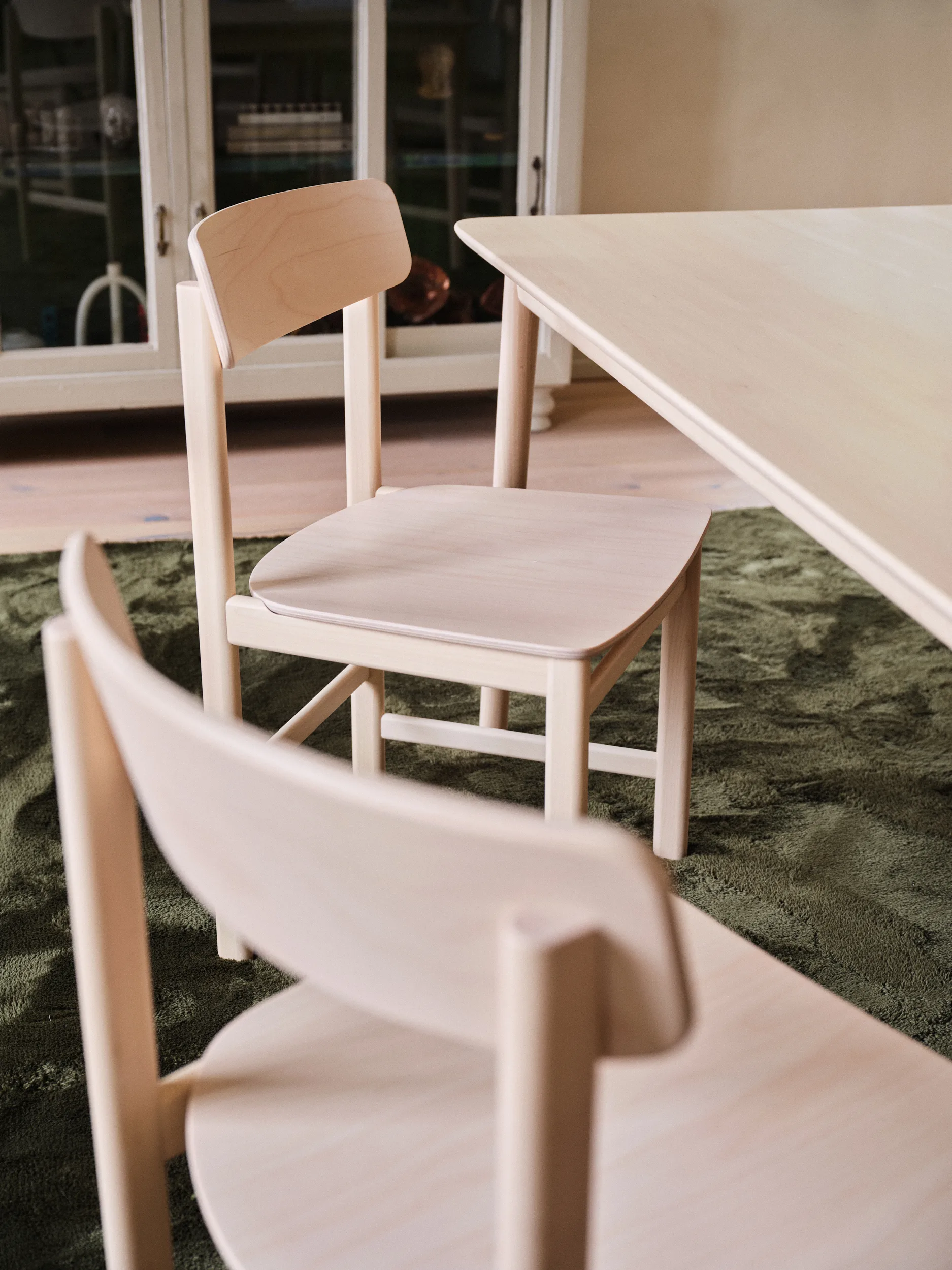 Pal πολυθρόνα, Σημύδα ανοιχτή ματ λάκα Stolab