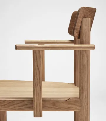 Pal πολυθρόνα - Δρυς φυσικό λάδι - Stolab