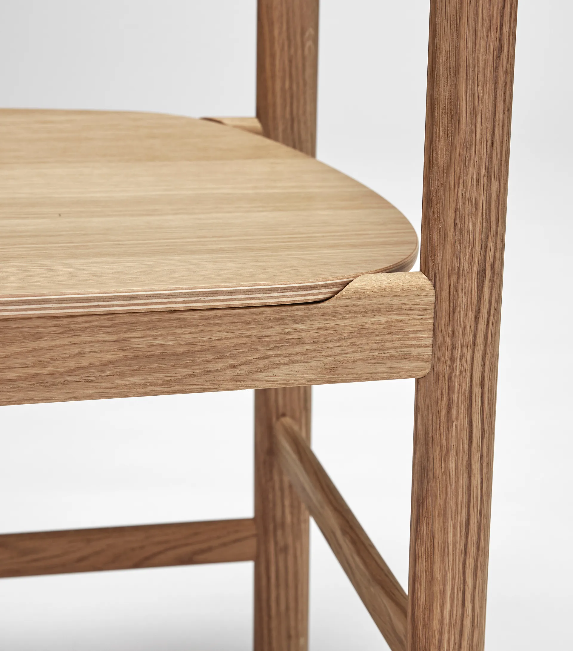 Pal καρέκλα, Δρυς φυσικό λάδι Stolab