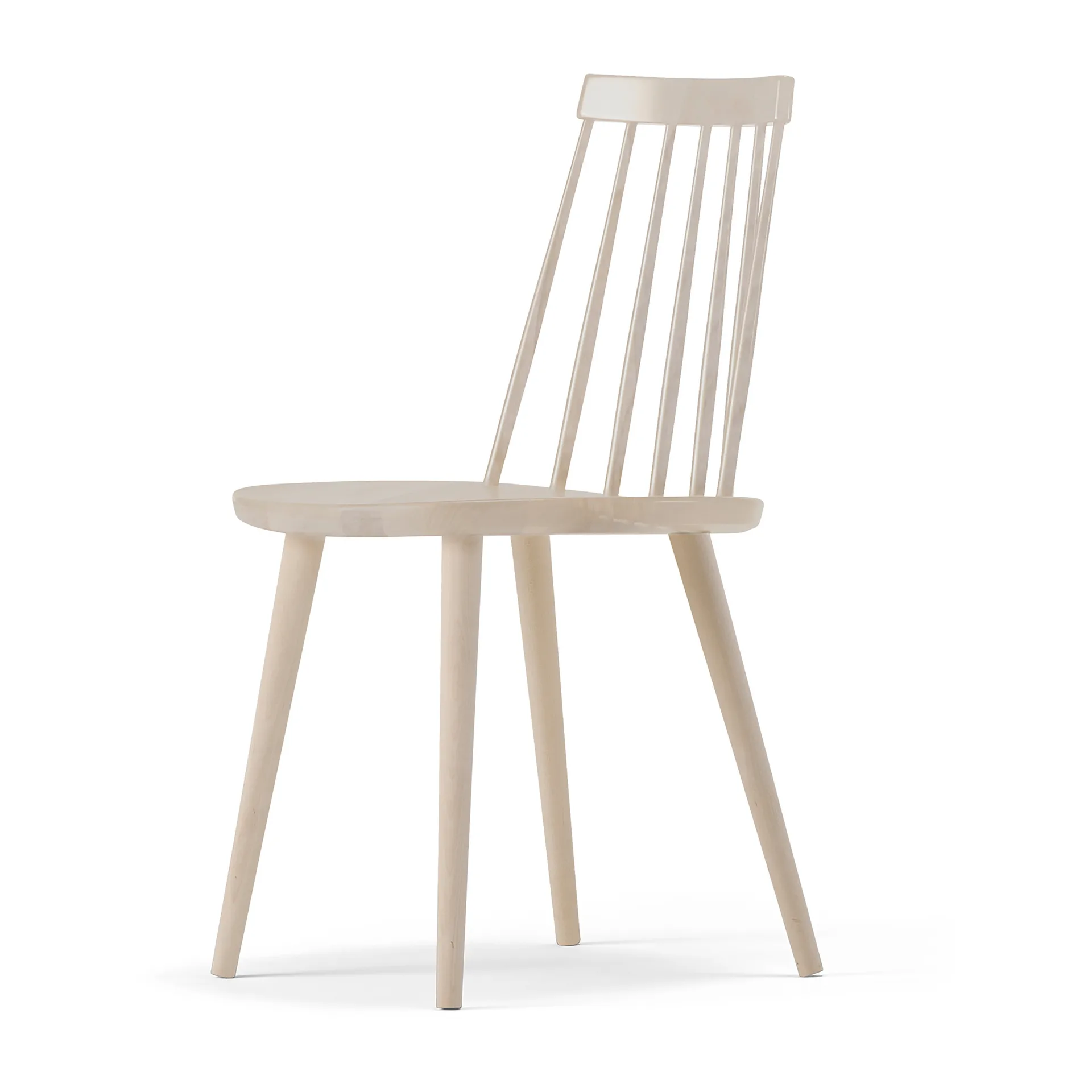 Pinnockio καρέκλα, Ανοιχτό ματ-λακαρισμένο Stolab