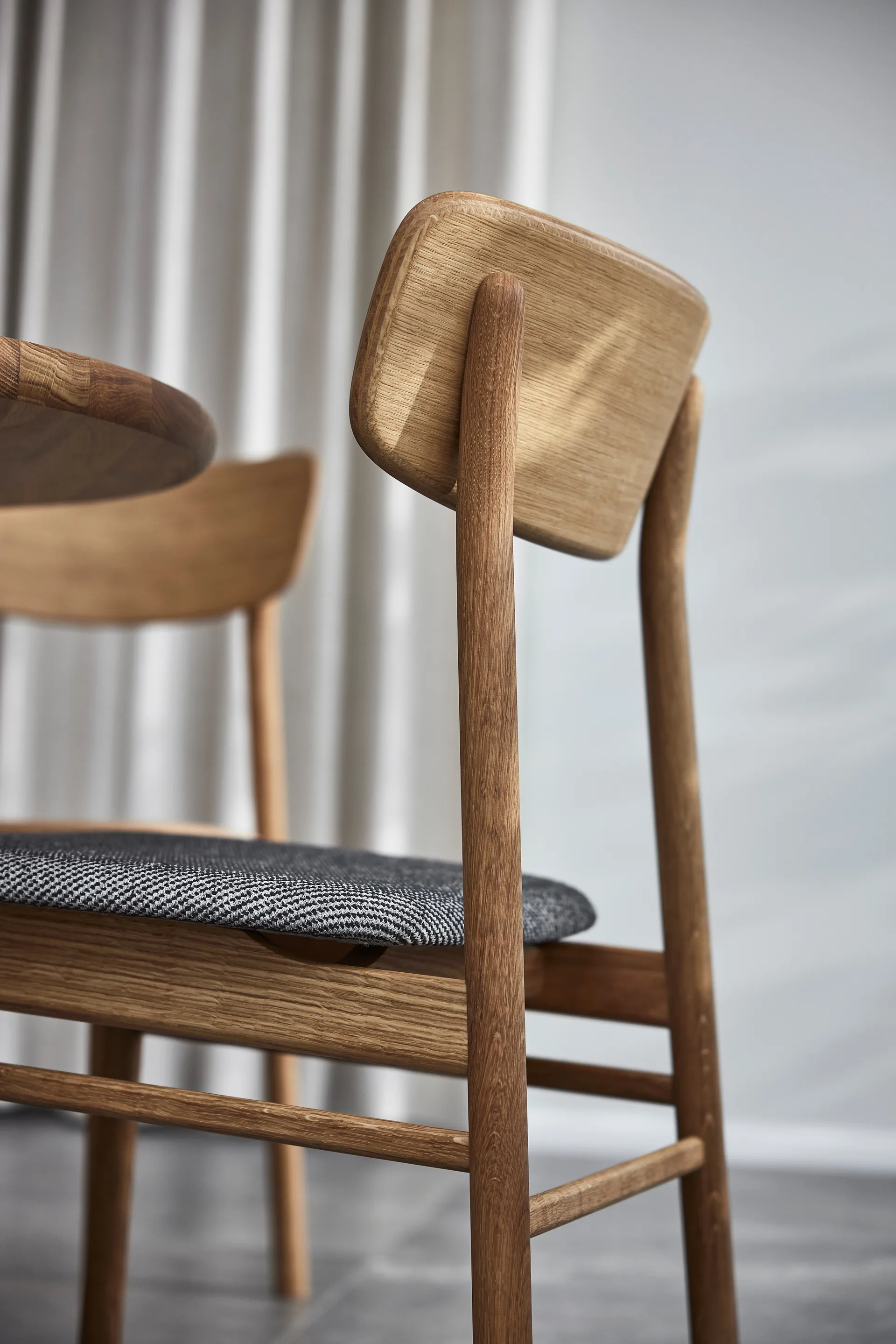 Σκαμπό μπαρ, Prima Vista, Καφέ/μπεζ-λαδωμένη δρυς Stolab